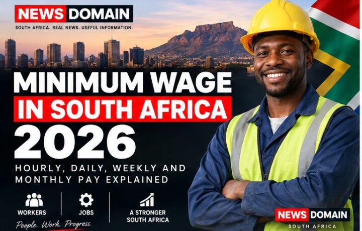 Minimum wage South Africa 2026 at R30.23 per hour
