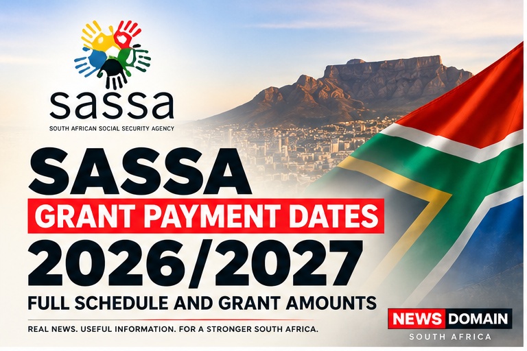 SASSA grant payment dates 2026/2027