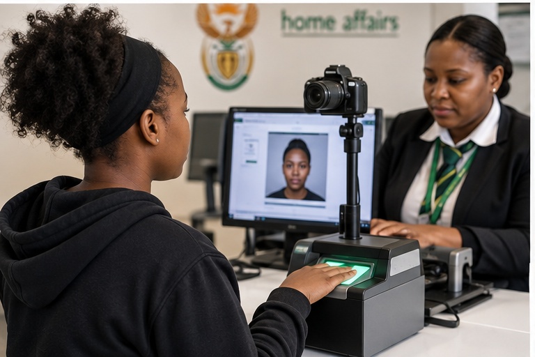 Smart ID biometric application process in South Africa