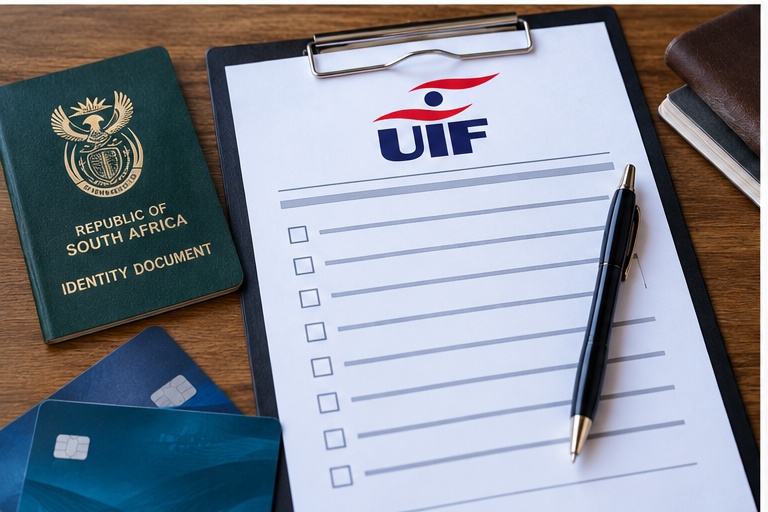 Documents needed to claim UIF in South Africa