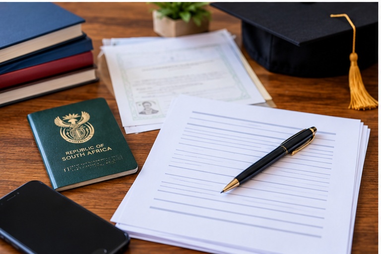 Documents needed for university applications in South Africa