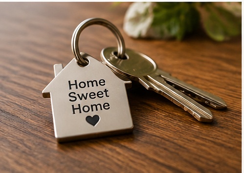 House keys representing homeownership in South Africa