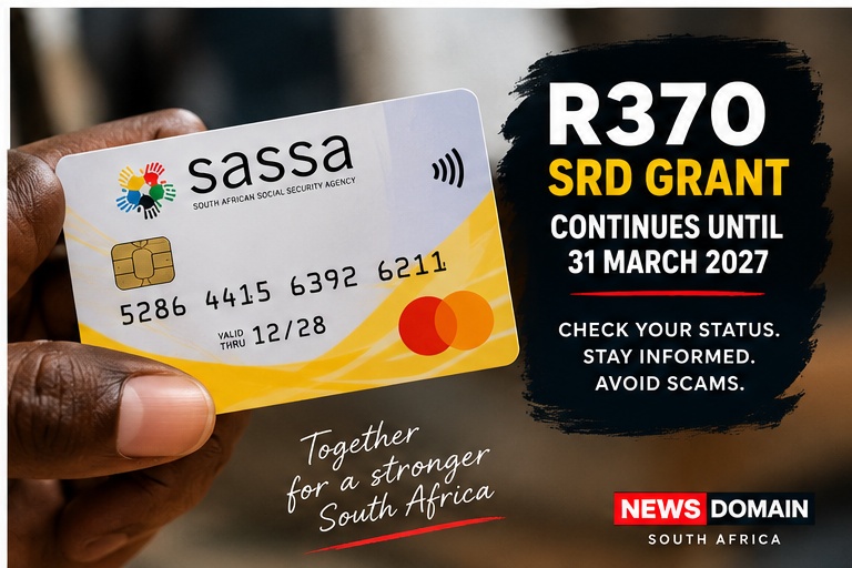R370 SASSA SRD Grant information for 2026