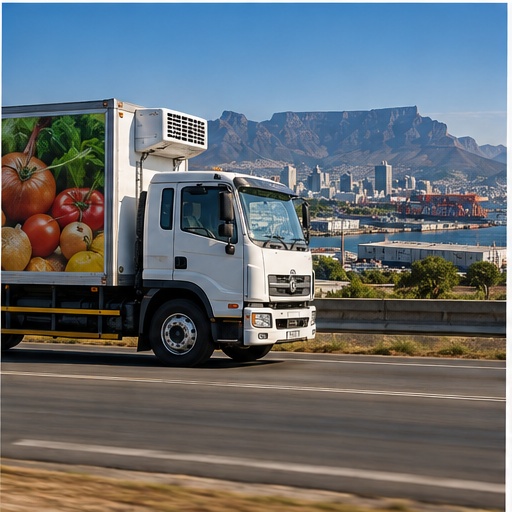 Food travels through farms, processors, warehouses and distribution networks before reaching supermarket shelves.